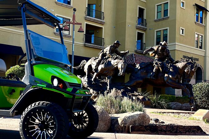 1.5 Hour Stretch Limo Golf Cart Tour, Ultimate Old Town Exploration - Scottsdale Fashion Square and the polished side of town