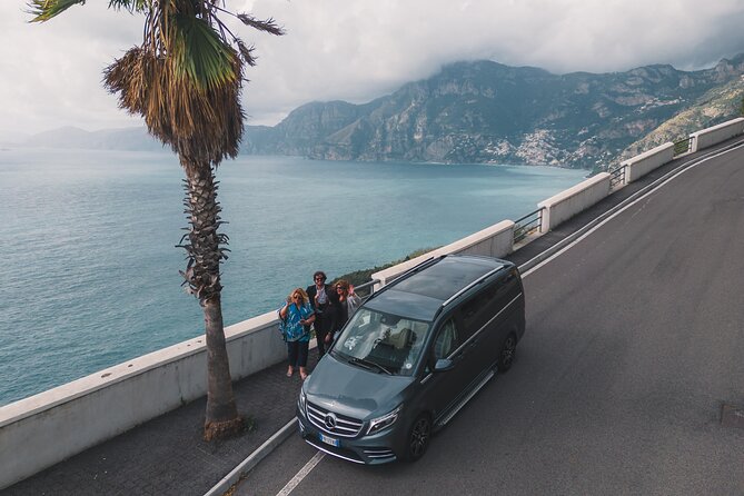 Affordable Private Luxury Limousine from Rome to Positano - The vehicle, luggage, and onboard comfort