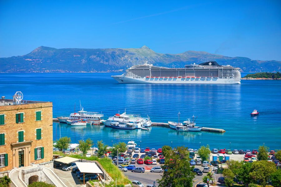 Corfu cruise port : Private customized tour with limo van - Paleokastritsa Monastery and beach