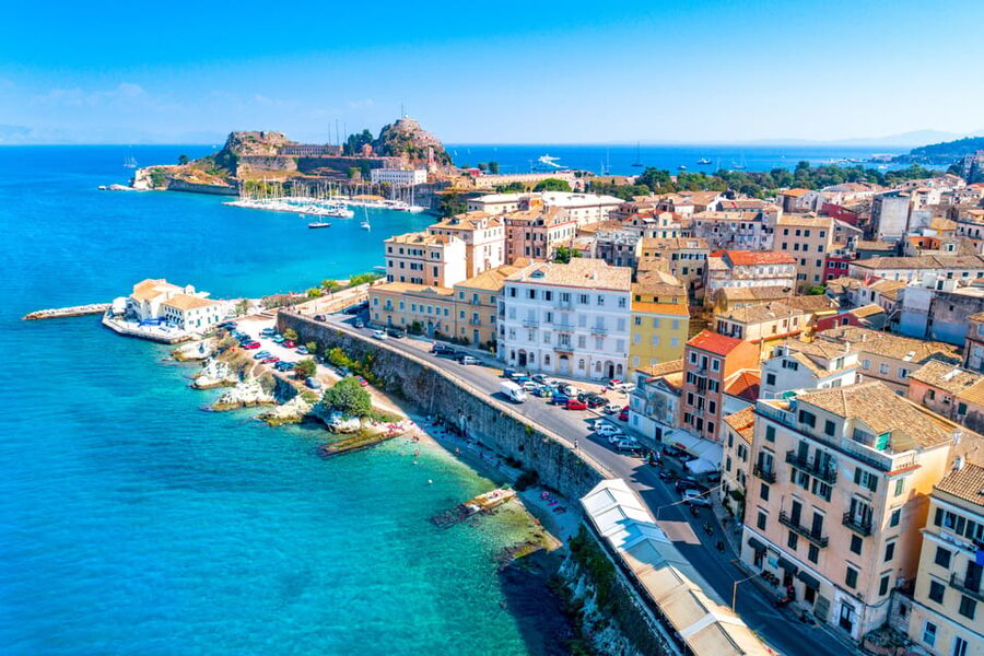 Corfu cruise port : Private customized tour with limo van - Corfu Old Town and the two fortresses