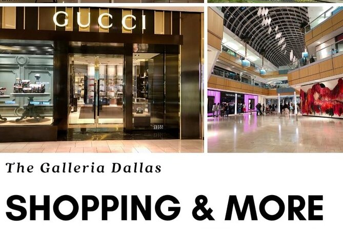 Dallas Best of Shopping Malls in the Luxury Private Limousine - Starting at Galleria Dallas