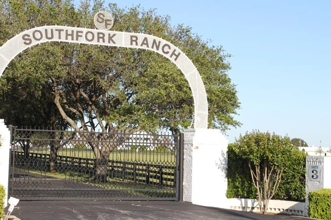 Dallas Southfork Ranch Private Limousine Tour - The guided train ride to the Ewing Mansion