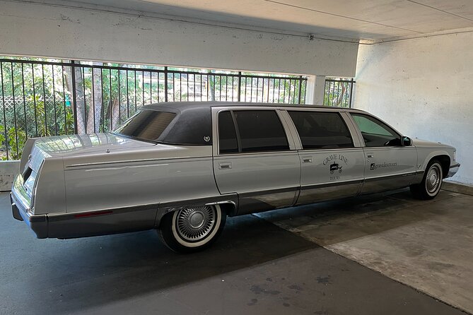 Death Becomes Her Funeral Limo Tour of Los Angeles - A funeral limousine tour with a very specific purpose