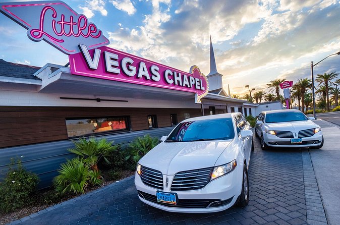 Elvis Wedding at The Little Vegas Chapel including Limousine Transportation - Allow about two hours, not a whole day