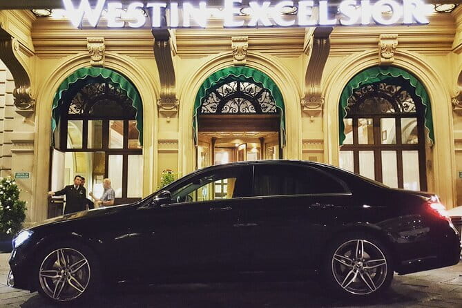Florence Airport Hotel transfer private driver English speaking - What the arrival transfer feels like