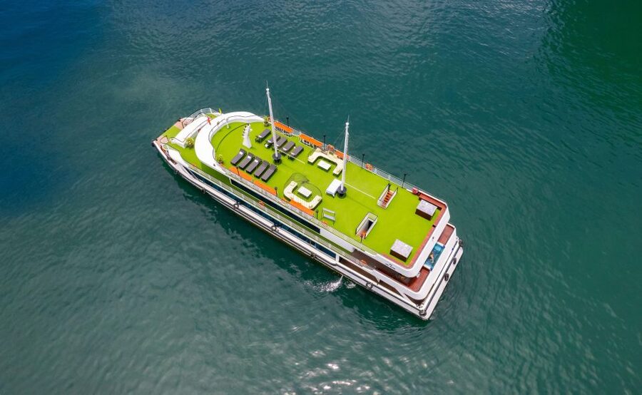 From Hanoi: 1-Day Halong 5-Star Cruise w/Jacuzzi & Limousine - Guides, service, and the feel onboard