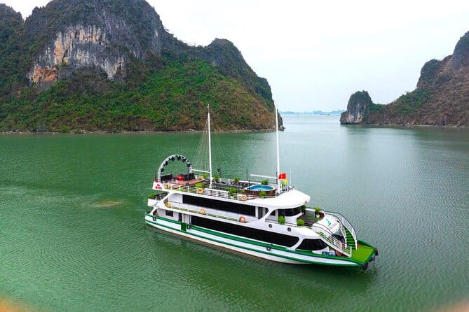 From Hanoi: Best Halong 5-Star Day Cruise, Buffet Lunch,Limousine - Key points at a glance
