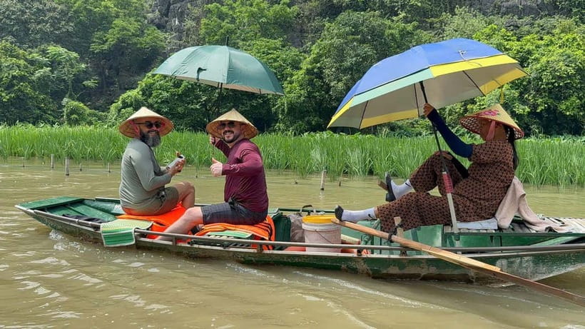 From Hanoi: Ninh Binh, Hoa Lu, Tam Coc, & Mua Cave Day-Trip - Tam Coc by bamboo boat for 1.5 hours