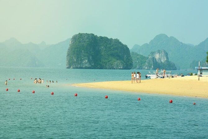 Halong Bay Day Tour 6Hour Deluxe Cruise Limousine Bus Small Group - Hang Luon by kayak or bamboo boat