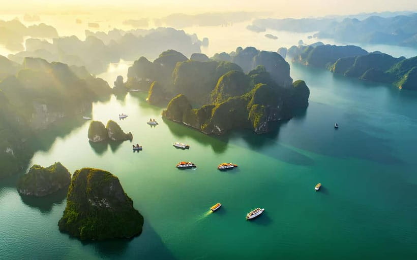Hanoi:Best 5-Star Ha Long 1 Day Tour with limousine transfer - Luon Cave by kayak or bamboo boat