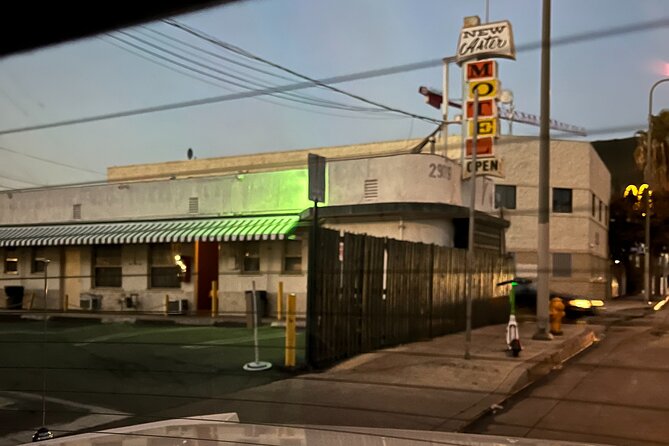 Hollywood Horror Story: The Black Dahlia Funeral Limo Tour - The vacant Lovers Lane lot and the discovery site
