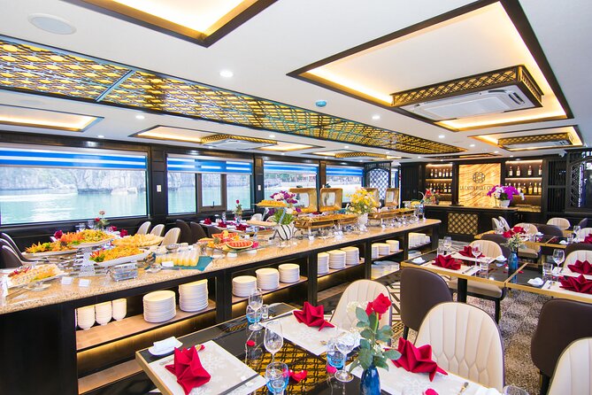 La Casta Cruise - Luxury Day Tour in Halong Bay (Expressway- Limousine) - Sung Sot Cave and its 200 steps