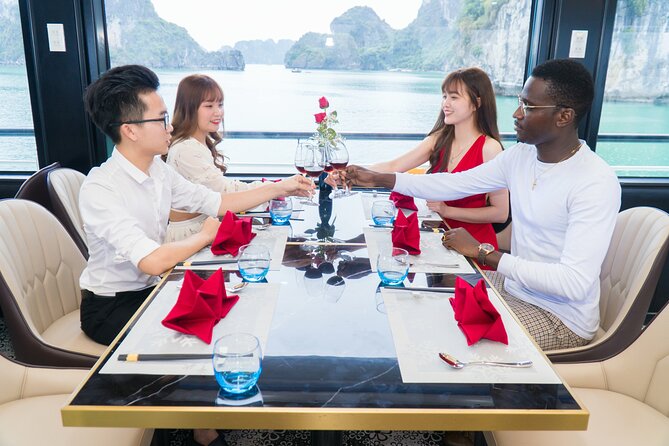 La Casta Cruise - Luxury Day Tour in Halong Bay (Expressway- Limousine) - Titop Island and the short climb for the view
