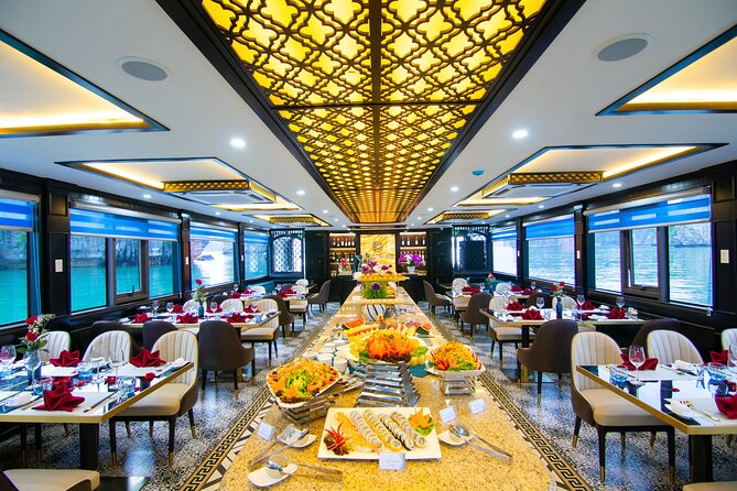 La Casta Cruise - Luxury Day Tour in Halong Bay (Expressway- Limousine) - A buffet lunch with strong vegetarian options