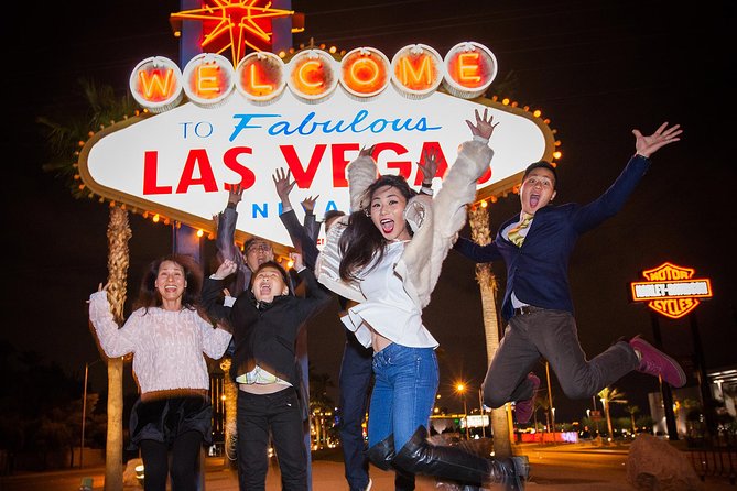 Las Vegas Strip by Super Stretch Limo with Personal Photographer - Bellagio, Caesars Palace, and the central Strip