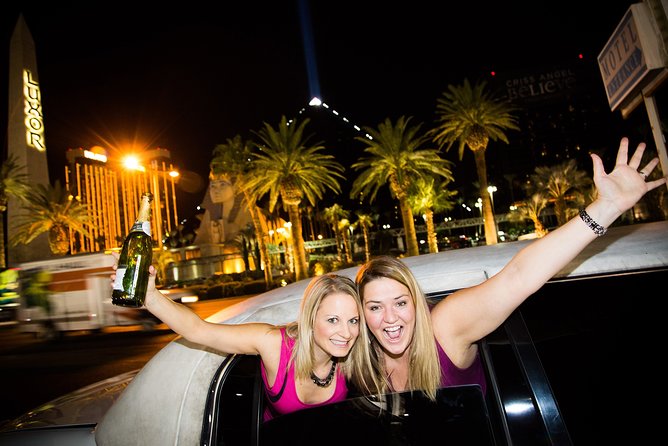 Las Vegas Strip by Super Stretch Limo with Personal Photographer - Price and value for your group