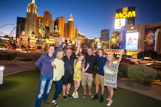Las Vegas Strip by SUV Stretch Limo with Personal Photographer - The Welcome to Fabulous Las Vegas sign