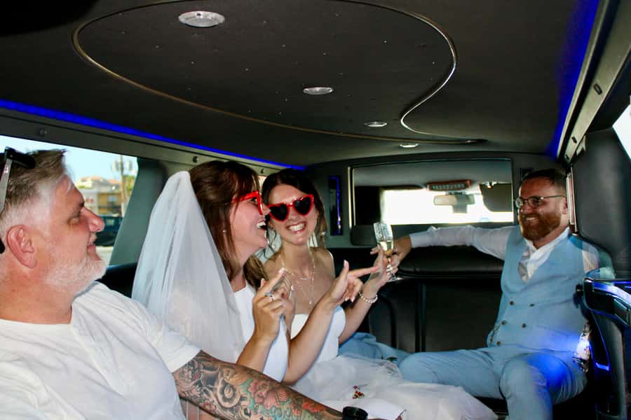 Las Vegas Strip Limo Tour with Champagne and Photos - Starting at your hotel and settling into the ride