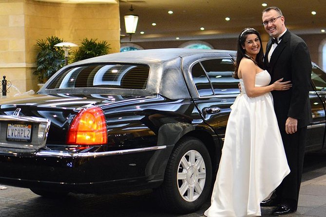 Las Vegas Wedding at The Little Vegas Chapel including Limousine Transportation - The legal details matter more than the chapel decorations