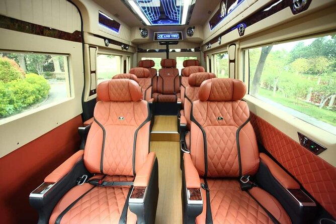Limousine Bus from Hanoi to Ninh Binh/Tam Coc - Wi-Fi, USB charging, and the road south