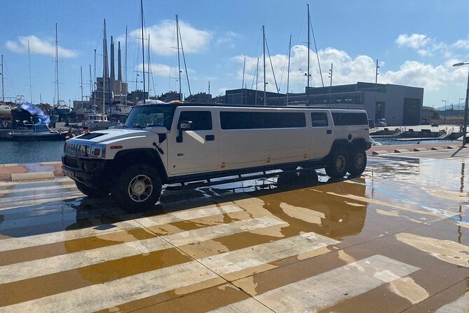 Limousine & nightclub Barcelona - Choosing the pickup point in central Barcelona