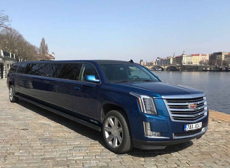 Long Hummer or Cadillac Limousine Party Ride - One hour on the road, with Prague outside the windows