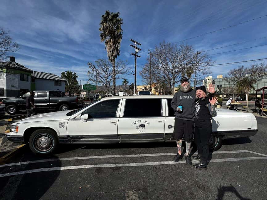 Los Angeles: Manson Family Murders Funeral Limo Tour - A funeral limousine sets the tone in Hollywood
