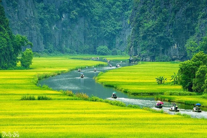 Luxury Hoa Lu - Tam Coc 1 Day Tour From Hanoi - By Limousine & Small Group - Tam Coc by bamboo sampan