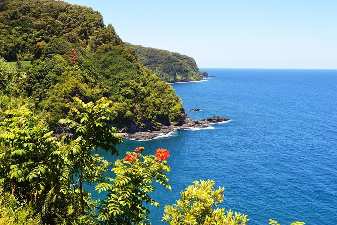Maui: Road to Hana Luxury Limo-Van Tour with Helicopter Flight - Hana, waterfalls, and the planned swim stop