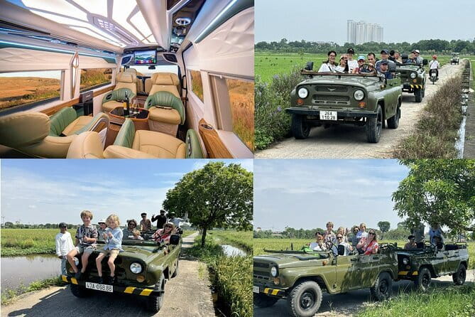 Ninh Binh Army Jeep see Highlight Start From Hanoi By Limousine - Key points to know before booking