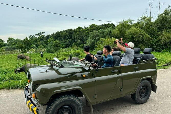 Ninh Binh Army Jeep see Highlight Start From Hanoi By Limousine - Tam Coc and the first look at rural Ninh Binh