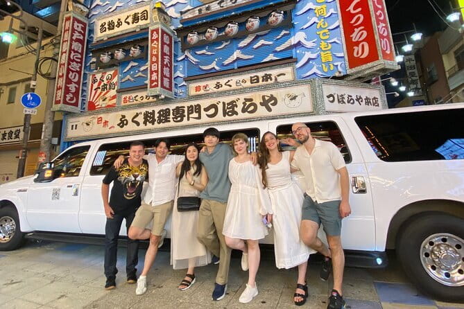Osaka Limousine Photoshoot & Party Tour - Key points before you book