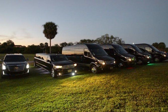 Party Bus Luxury Sprinter Limos - BYOB, ice, water, music, and lights