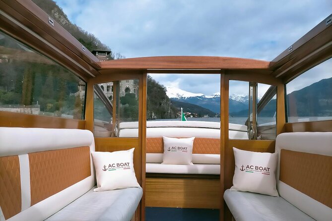 Private Boat Tour on Lake Como with Venetian Limousine - Gardens, grand hotels, and Como’s polished public face