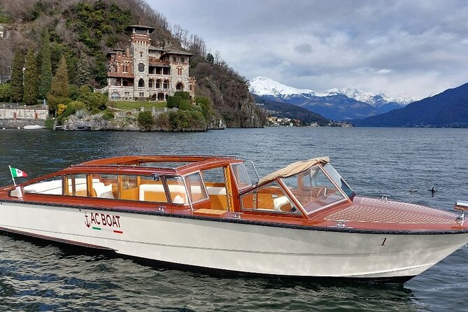 Private Boat Tour on Lake Como with Venetian Limousine - Who should book this Lake Como cruise