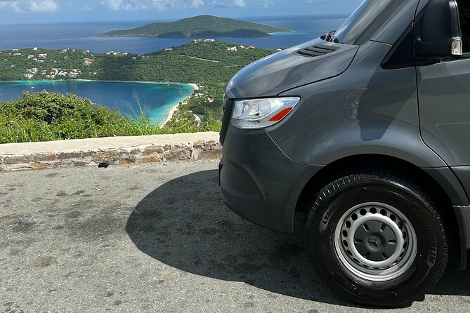 Private St. Thomas One Way Luxury Mercedes Van Limousine Service - A private Mercedes ride instead of a shared shuttle
