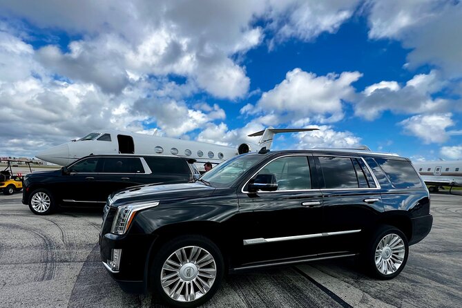 Private SUV Limo Services in Miami FL - Airport to hotel, hotel to cruise port, and back again