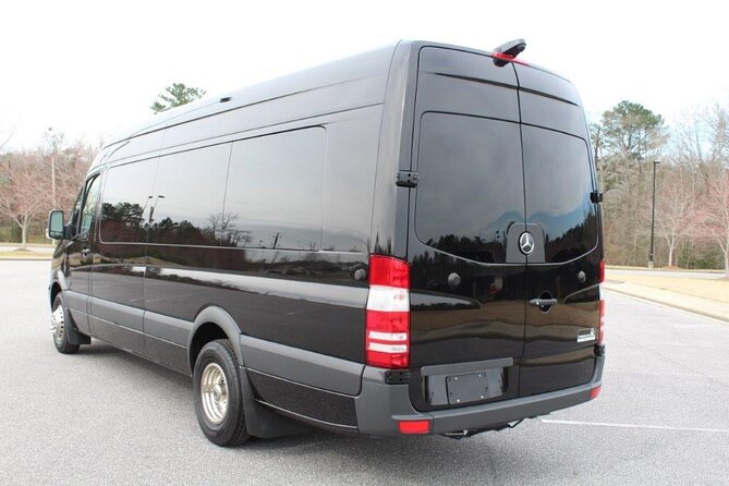 Round Trip Private Transfer Las Vegas Airport to Las Vegas by limo MB Sprinter - Champagne, water, and a little Vegas ceremony