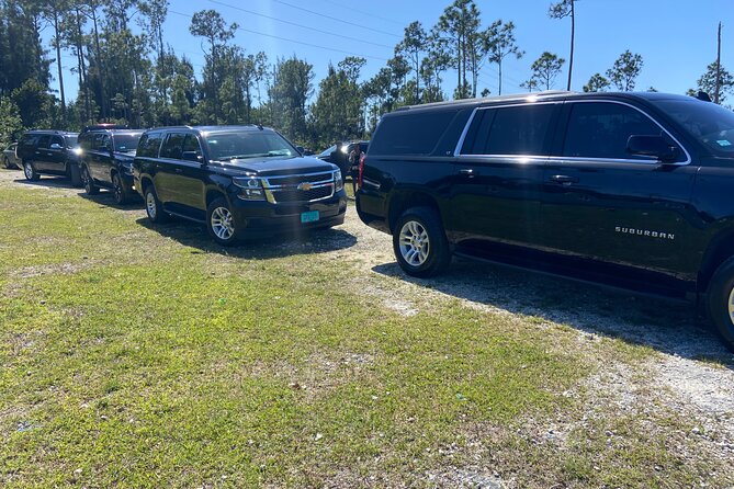 Shared Round Trip Limousine Transfer - Port Lucaya Festival Market Town Center