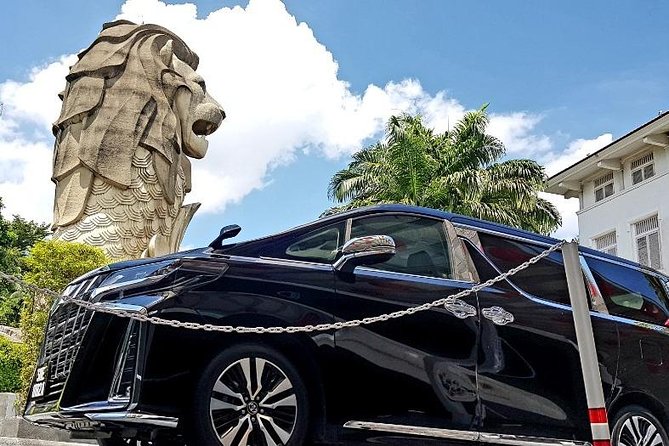 Singapore Premium Chauffeur Airport Arrival or Departure Limousine services - The ride in an Alphard or Vellfire