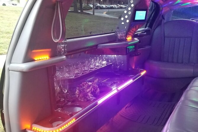 Stretch Limo Private Day & Night Custom Tours of Washington DC - Georgetown, the Kennedy Center, and the Potomac crossing