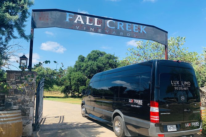 Texas Hill Country Group Wine Tour by Limousine - What you should budget beyond the booking price